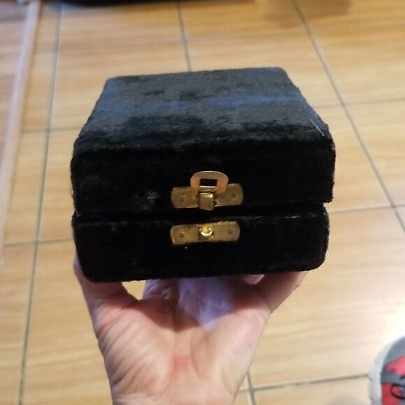 Vintage Napkin holder set 4 with box International silver plated co. - Picture 12 of 15